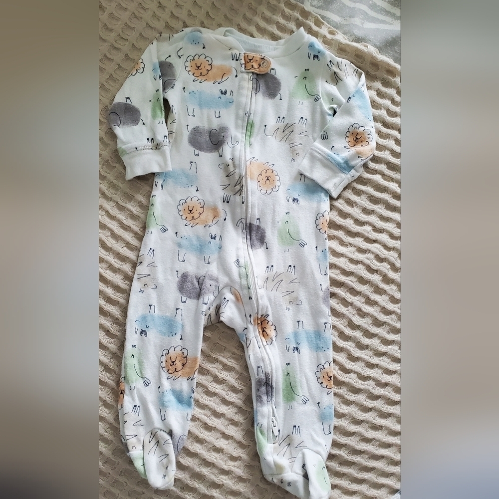 Adorable Animal Print Kids One Piece